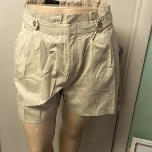 Organic cotton khaki shorts banana republic